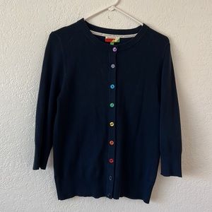 Dark blue cardigan